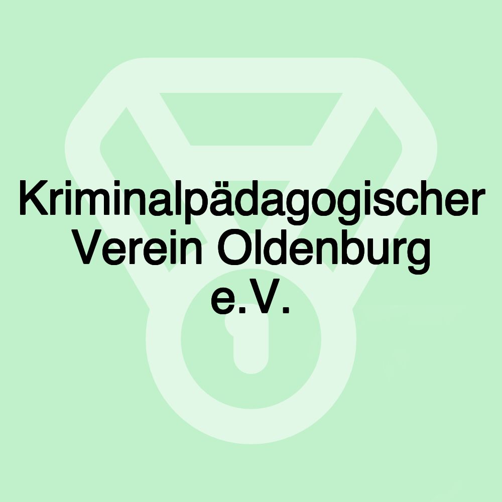 Kriminalpädagogischer Verein Oldenburg e.V.