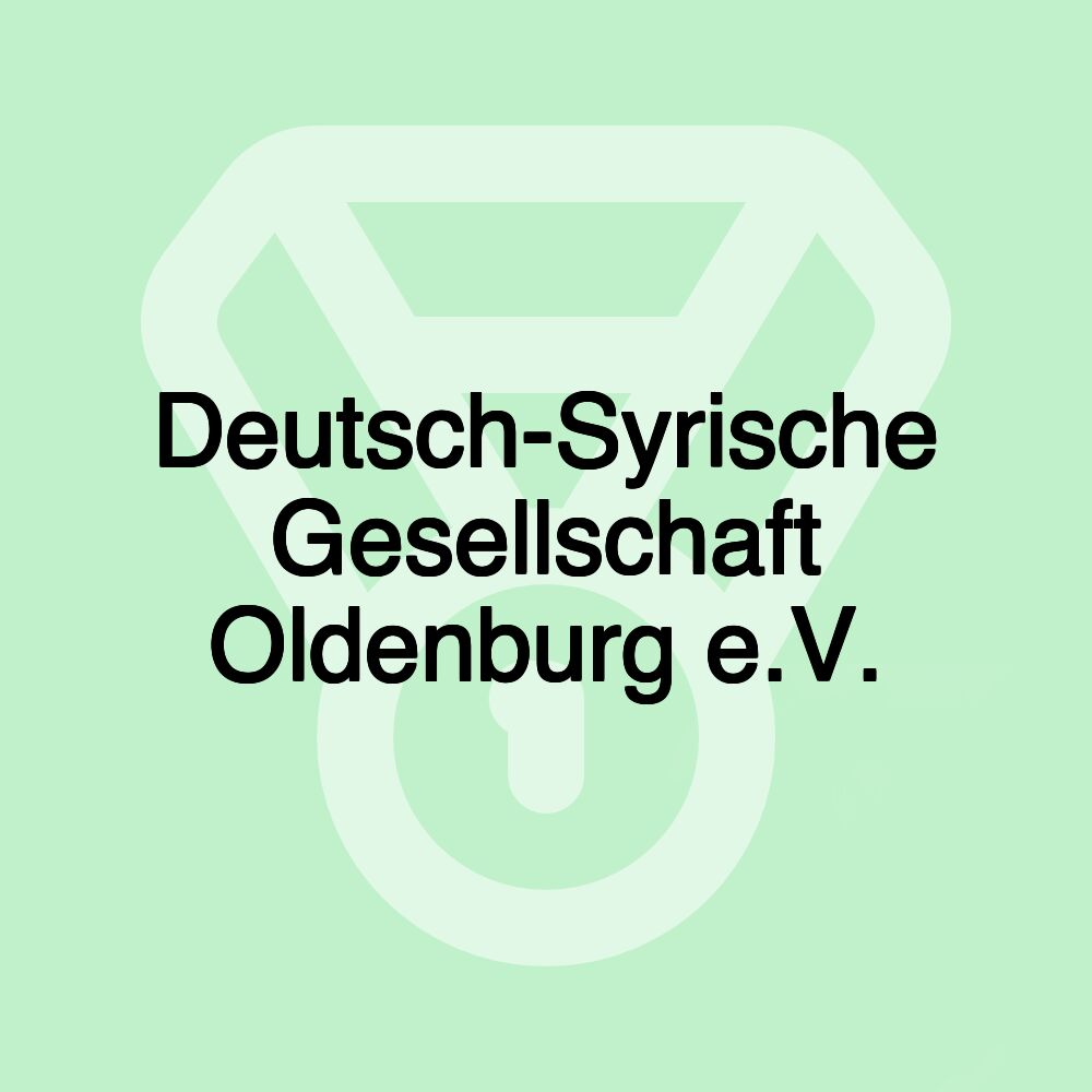 Deutsch-Syrische Gesellschaft Oldenburg e.V.