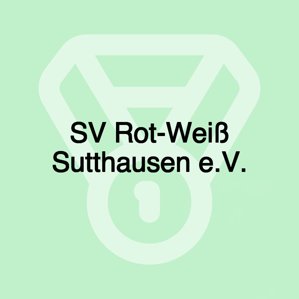 SV Rot-Weiß Sutthausen e.V.