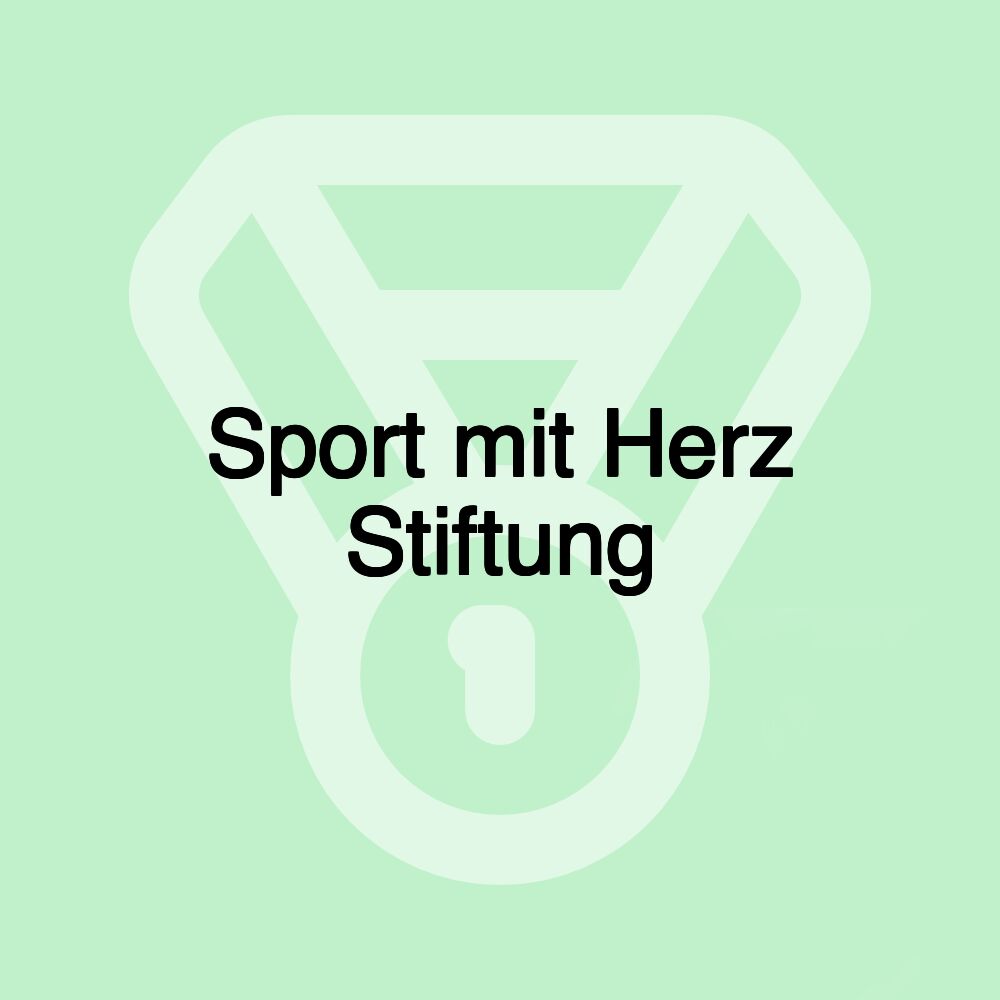 Sport mit Herz Stiftung