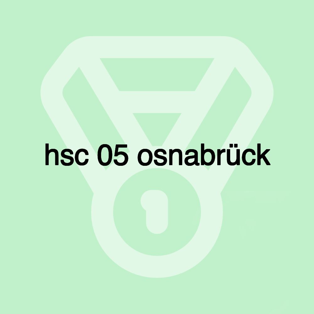 hsc 05 osnabrück