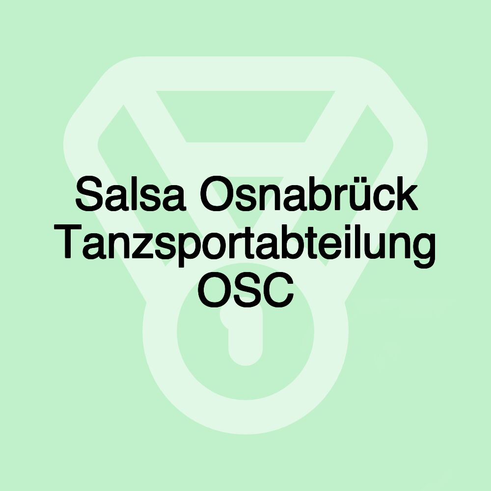 Salsa Osnabrück Tanzsportabteilung OSC