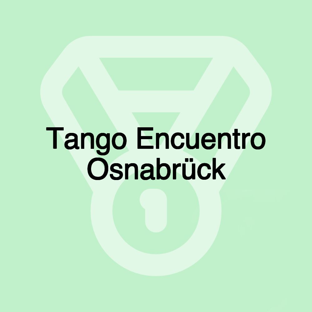 Tango Encuentro Osnabrück