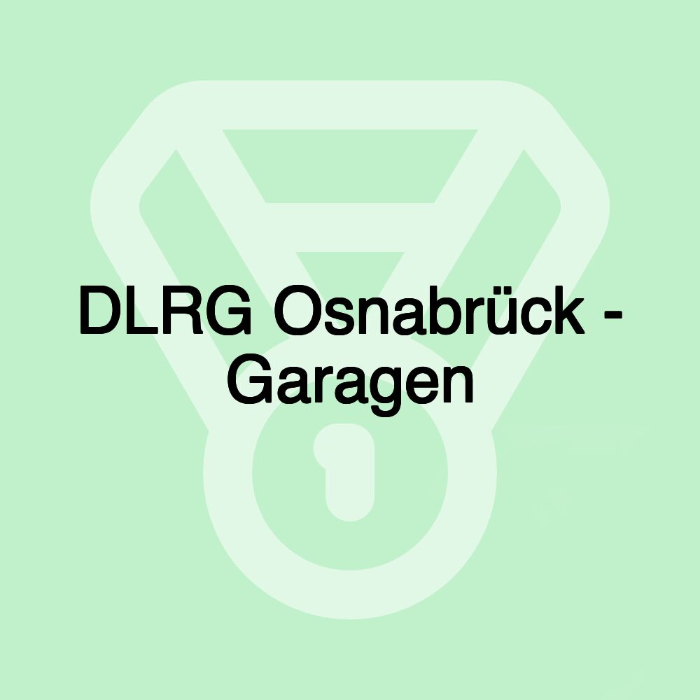 DLRG Osnabrück - Garagen