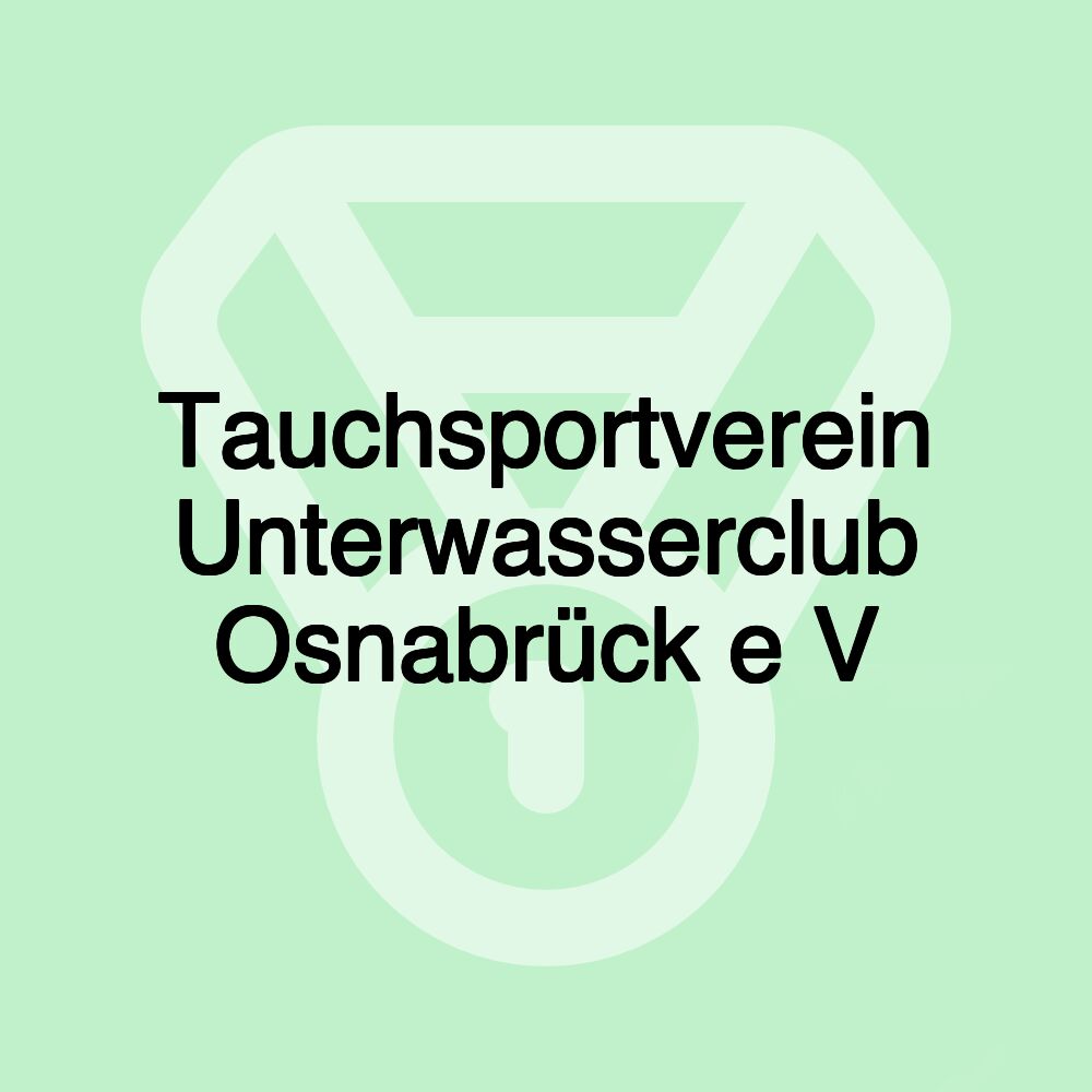 Tauchsportverein Unterwasserclub Osnabrück e V