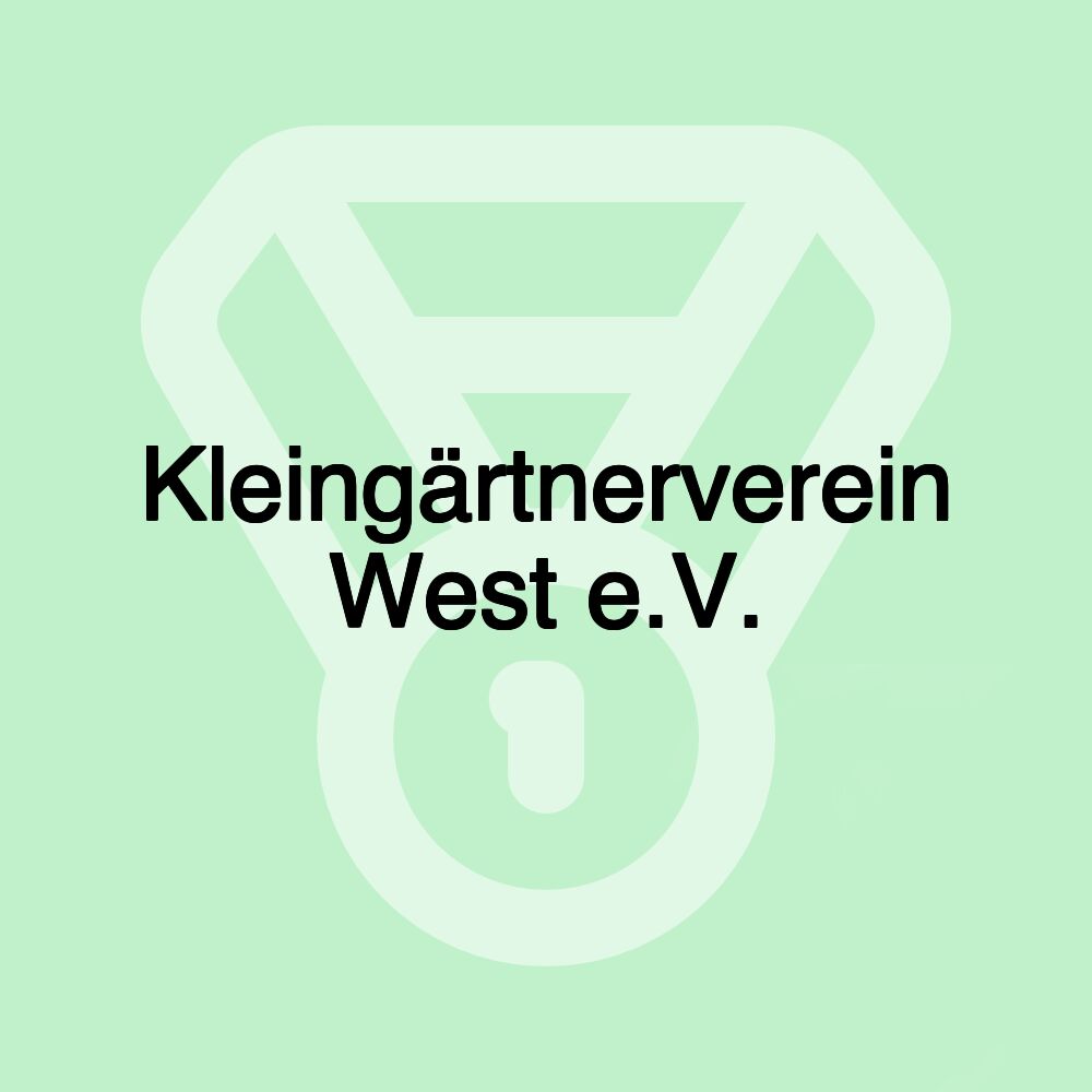 Kleingärtnerverein West e.V.