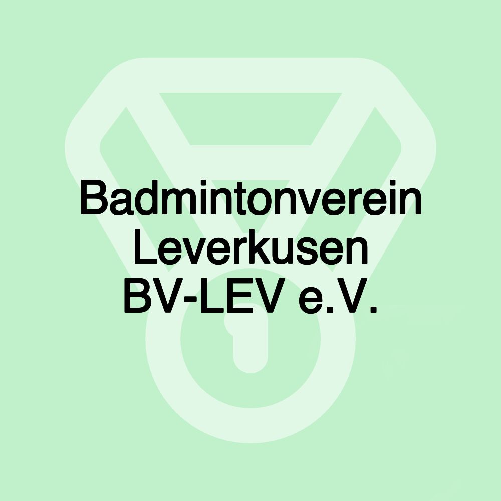 Badmintonverein Leverkusen BV-LEV e.V.