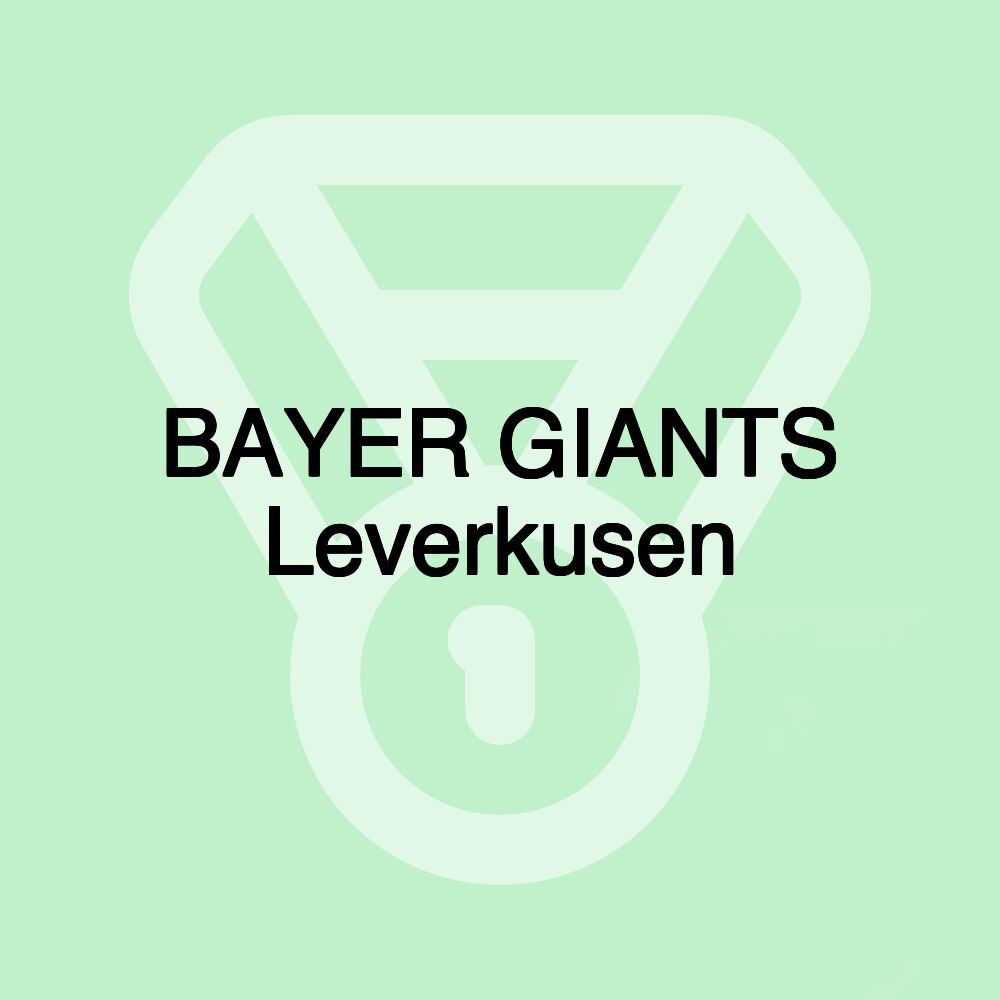 BAYER GIANTS Leverkusen