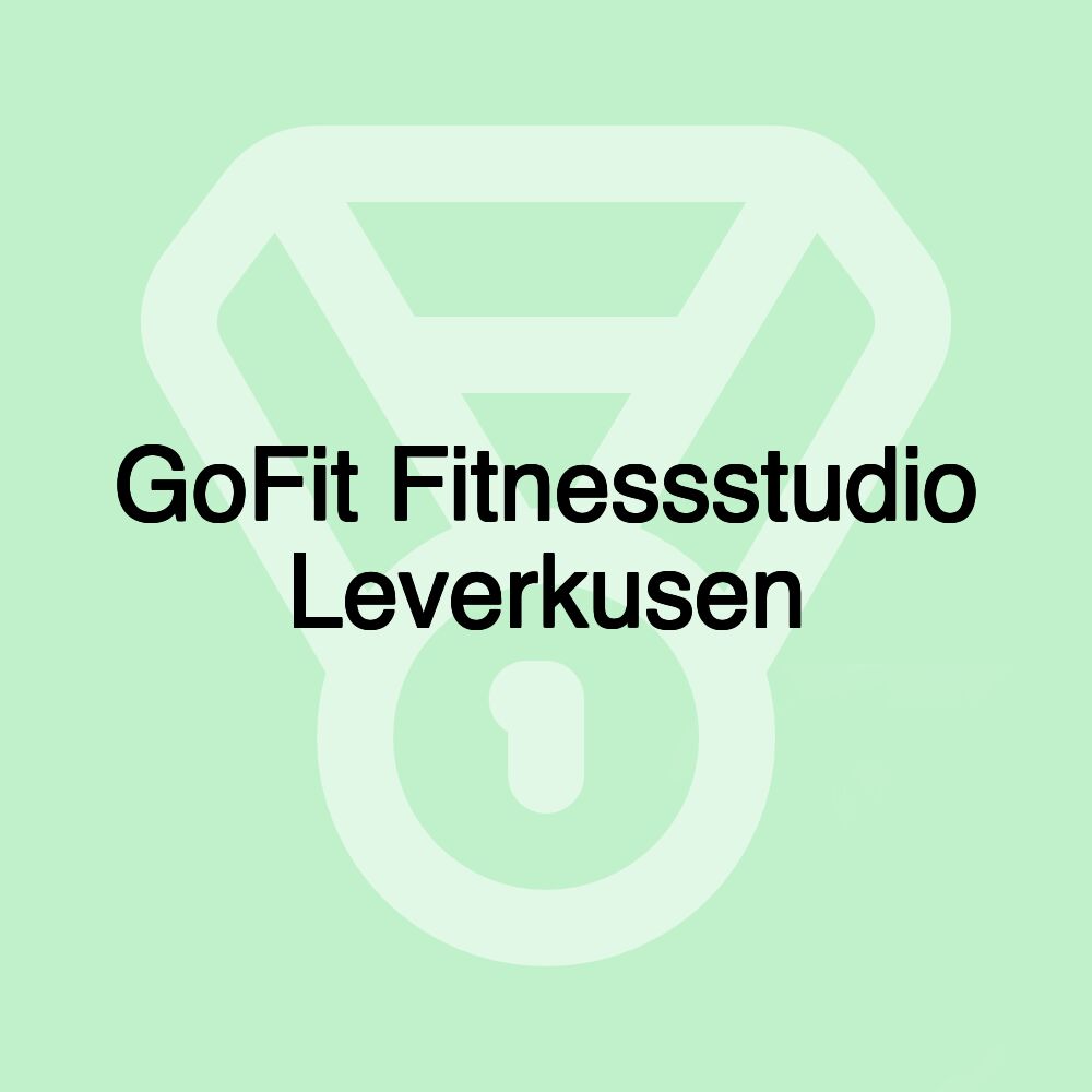 GoFit Fitnessstudio Leverkusen