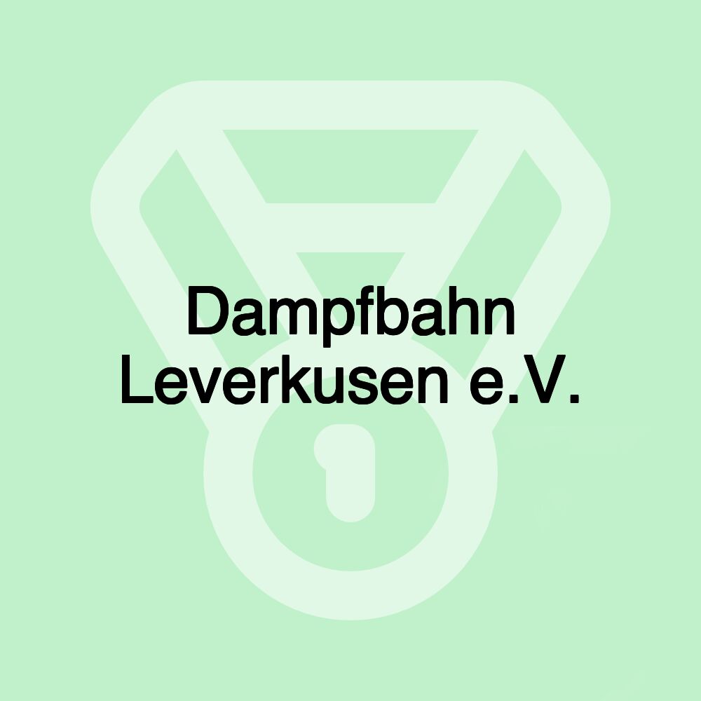 Dampfbahn Leverkusen e.V.