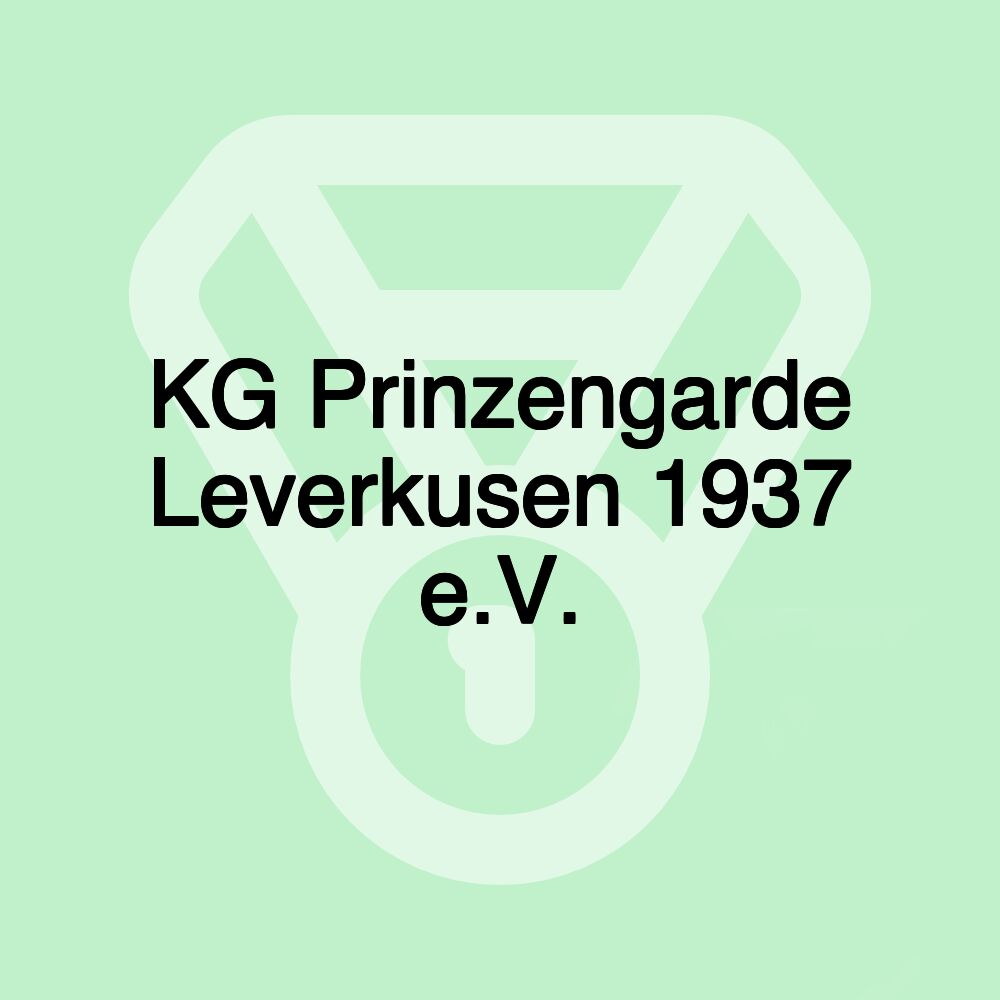 KG Prinzengarde Leverkusen 1937 e.V.