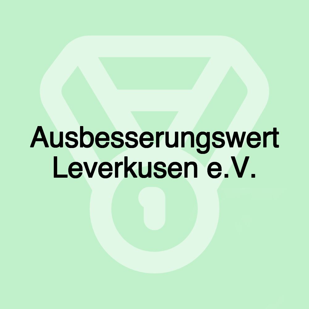 Ausbesserungswert Leverkusen e.V.