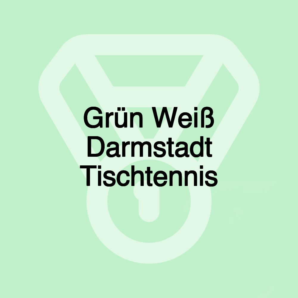 Grün Weiß Darmstadt Tischtennis