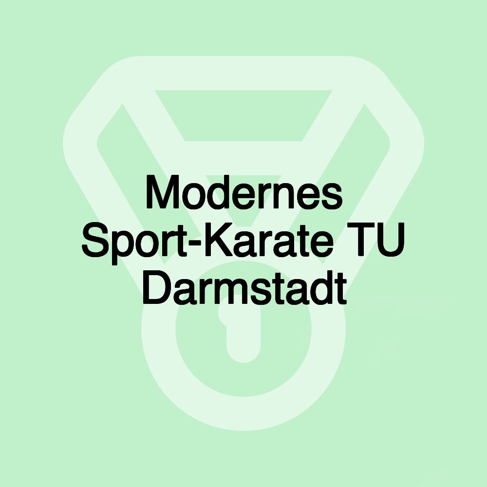 Modernes Sport-Karate TU Darmstadt