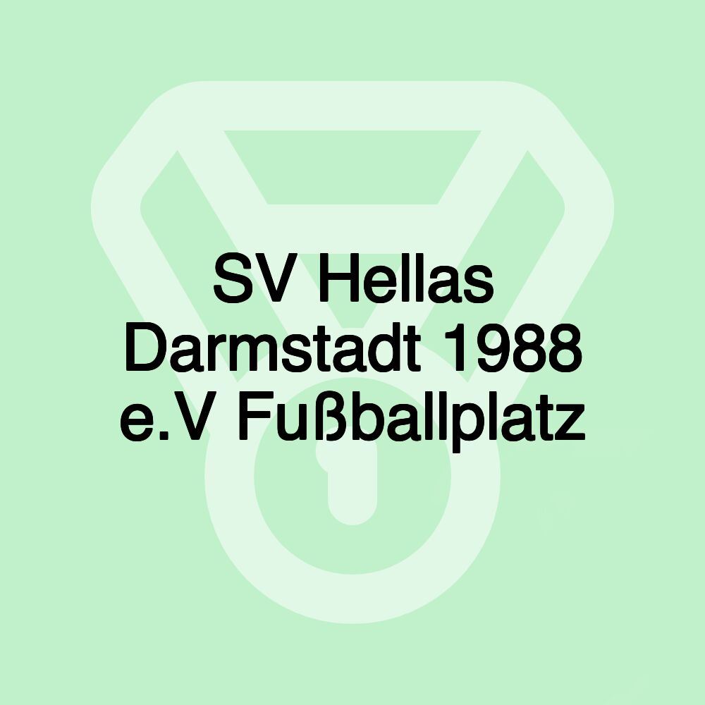 SV Hellas Darmstadt 1988 e.V Fußballplatz