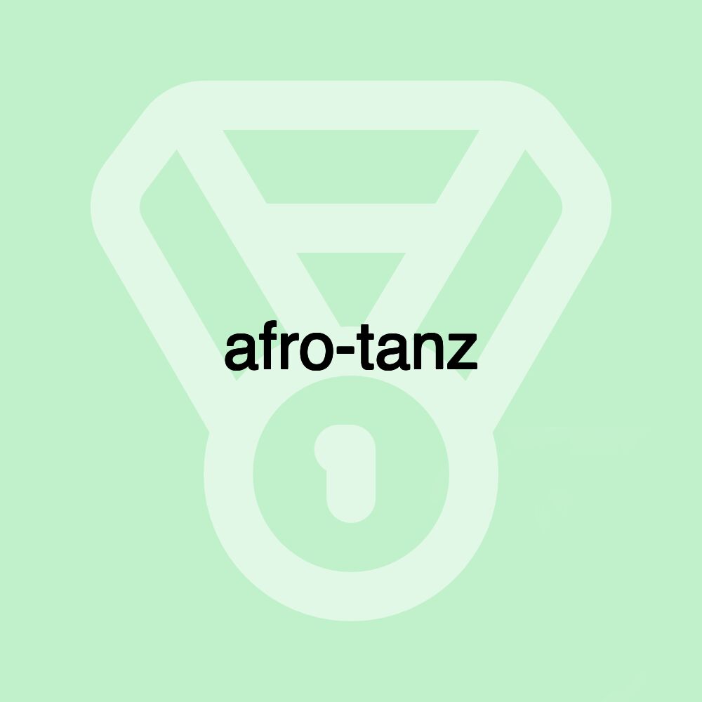 afro-tanz