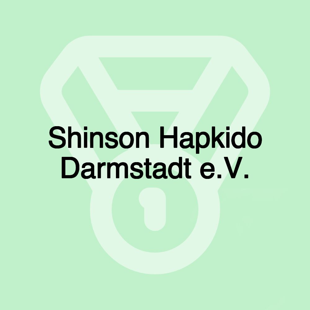 Shinson Hapkido Darmstadt e.V.