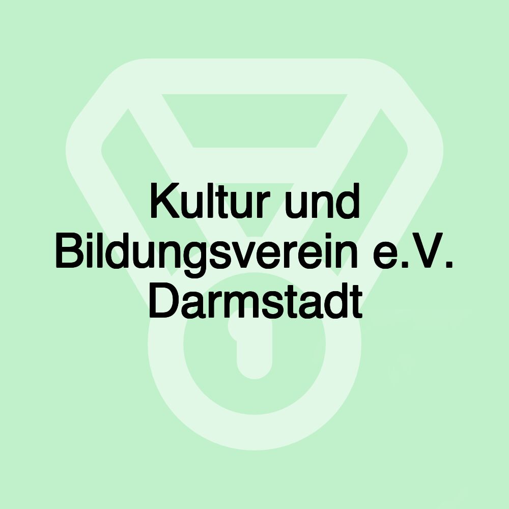 Kultur und Bildungsverein e.V. Darmstadt