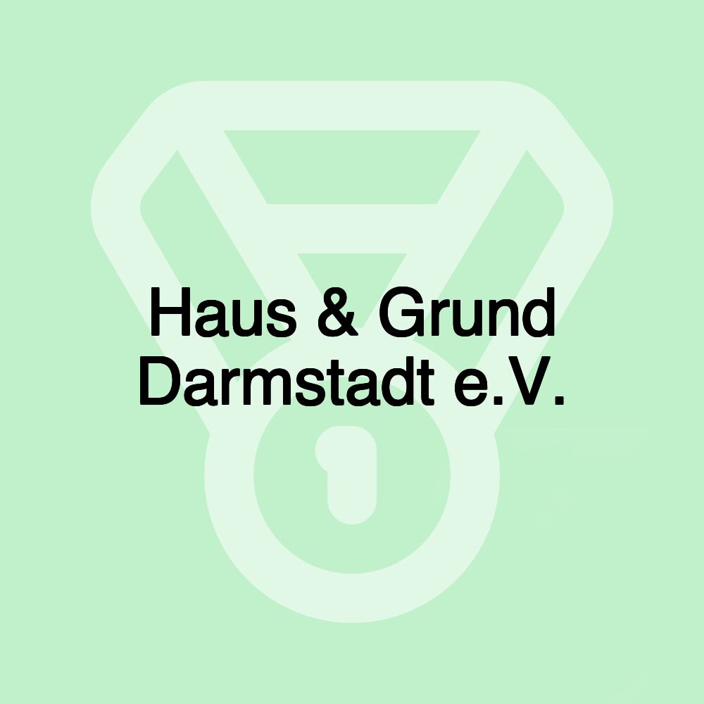 Haus & Grund Darmstadt e.V.