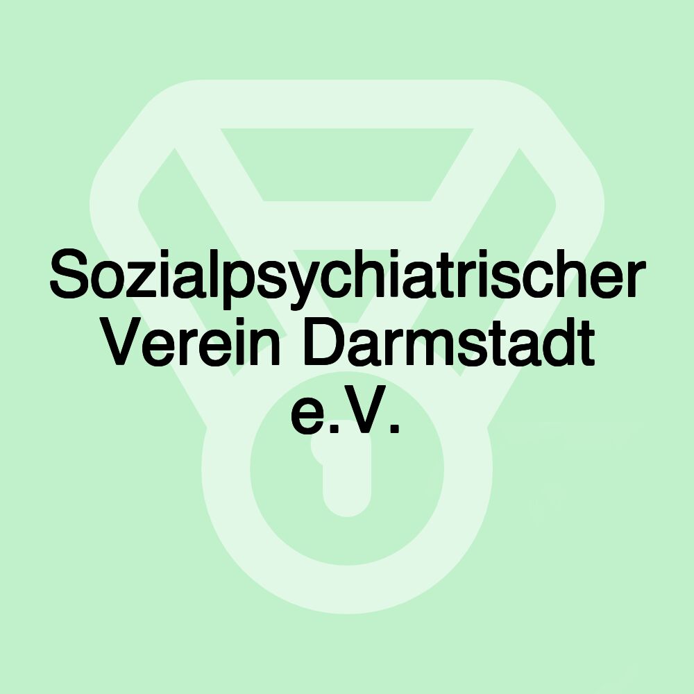 Sozialpsychiatrischer Verein Darmstadt e.V.