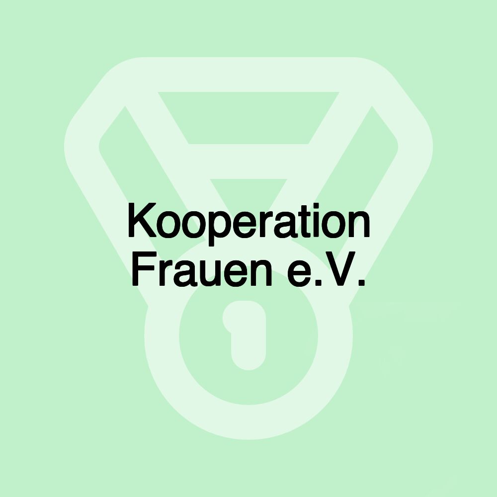 Kooperation Frauen e.V.