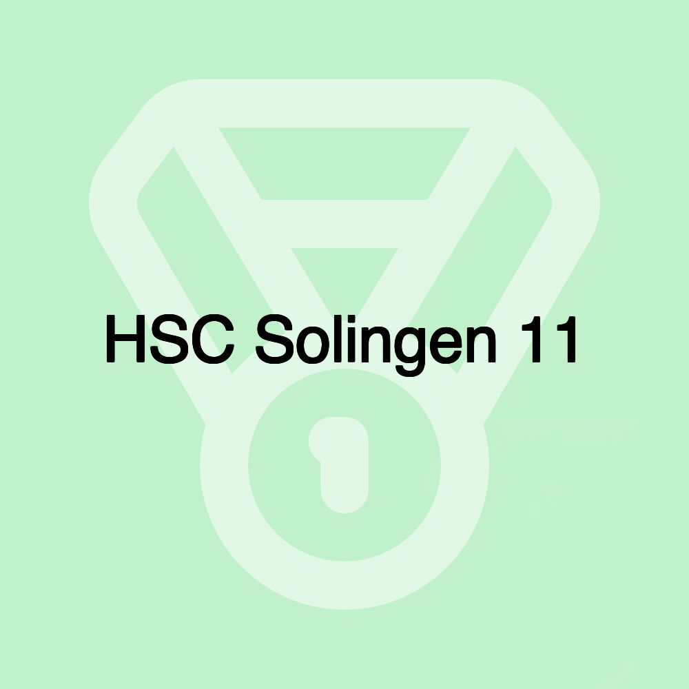 HSC Solingen 11