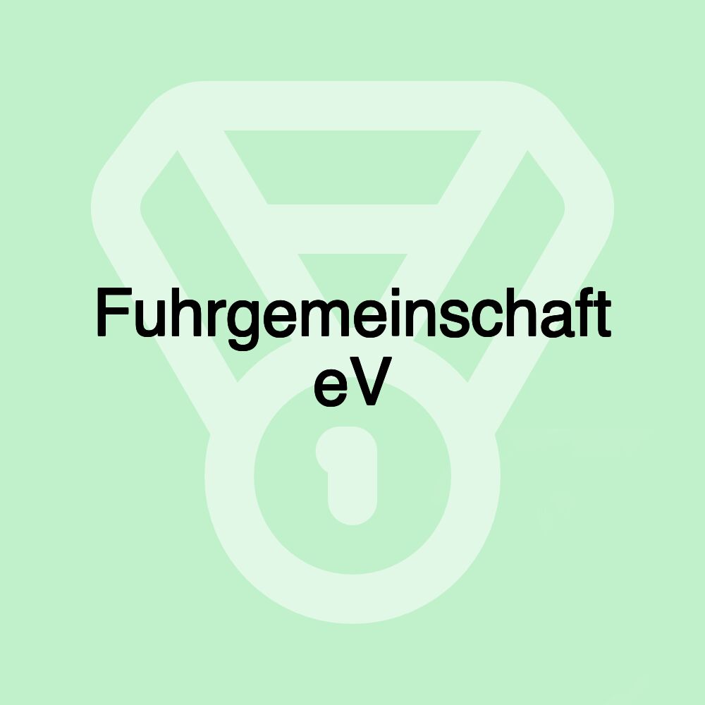 Fuhrgemeinschaft eV