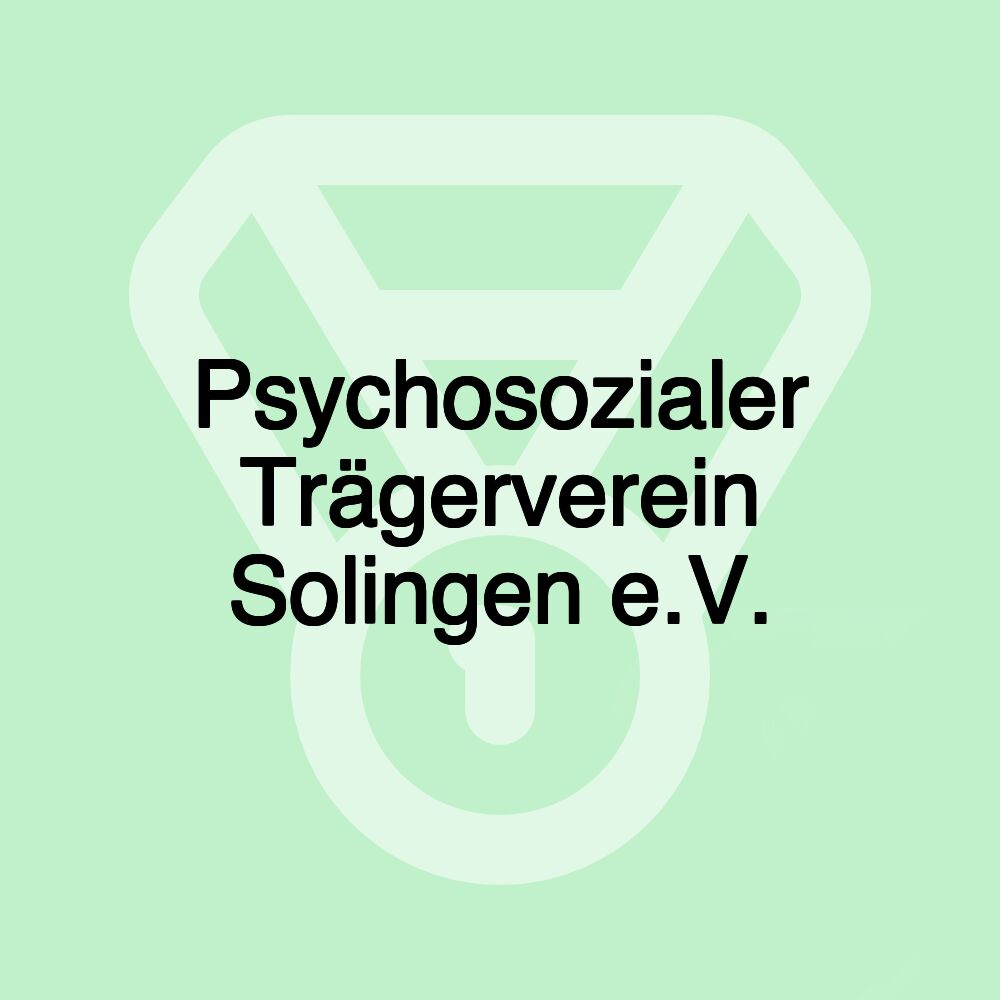 Psychosozialer Trägerverein Solingen e.V.