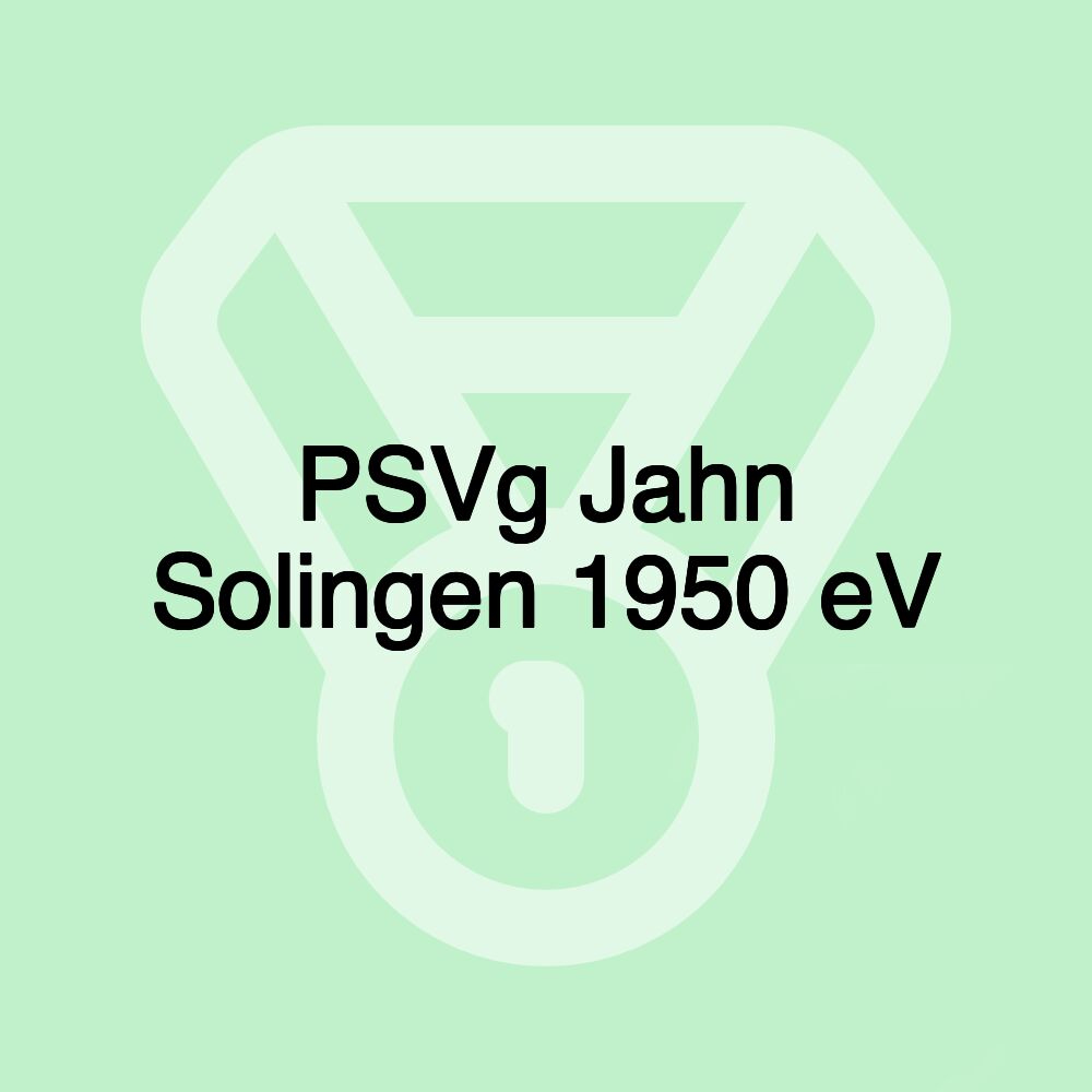 PSVg Jahn Solingen 1950 eV