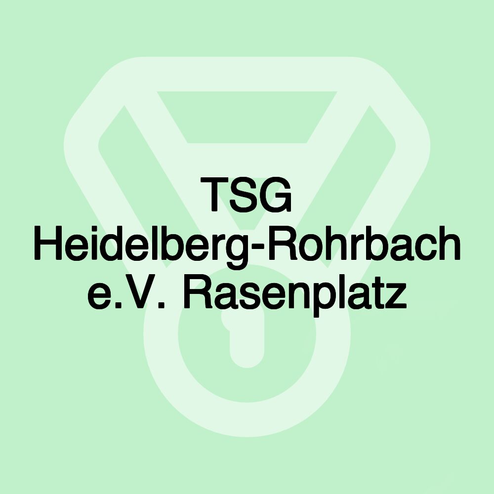 TSG Heidelberg-Rohrbach e.V. Rasenplatz