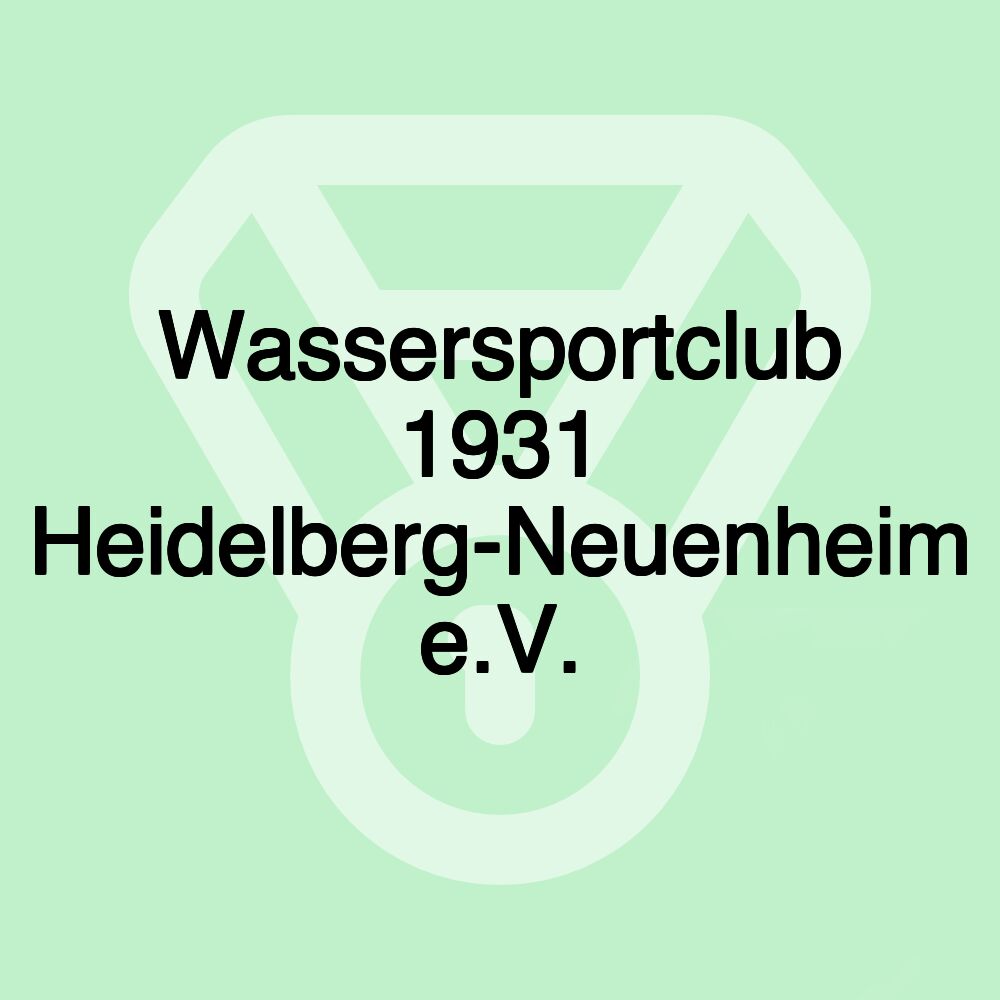 Wassersportclub 1931 Heidelberg-Neuenheim e.V.