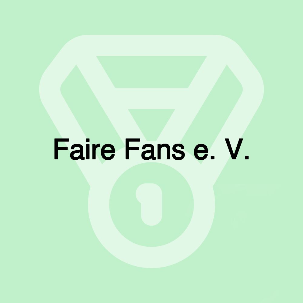 Faire Fans e. V.