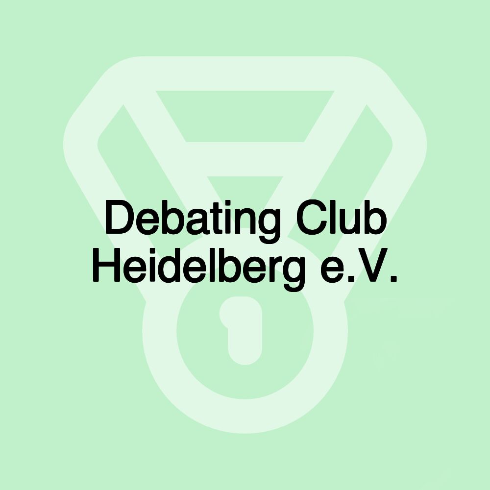 Debating Club Heidelberg e.V.