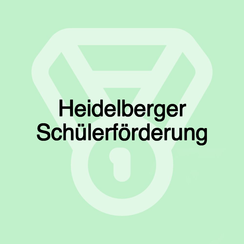 Heidelberger Schülerförderung