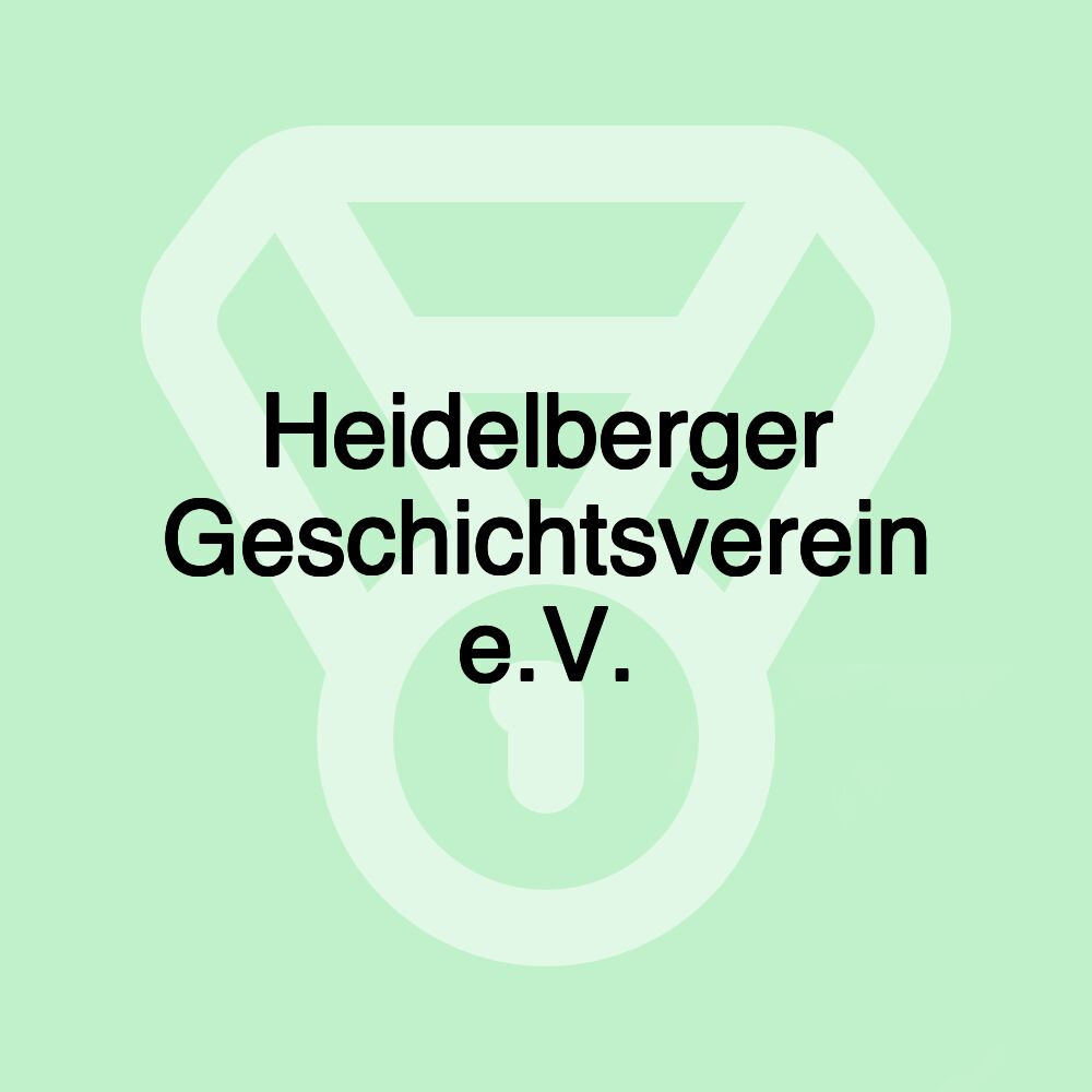 Heidelberger Geschichtsverein e.V.