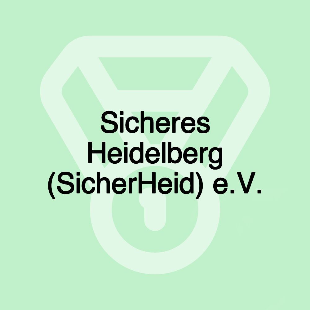 Sicheres Heidelberg (SicherHeid) e.V.