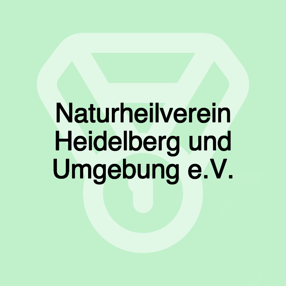 Naturheilverein Heidelberg und Umgebung e.V.