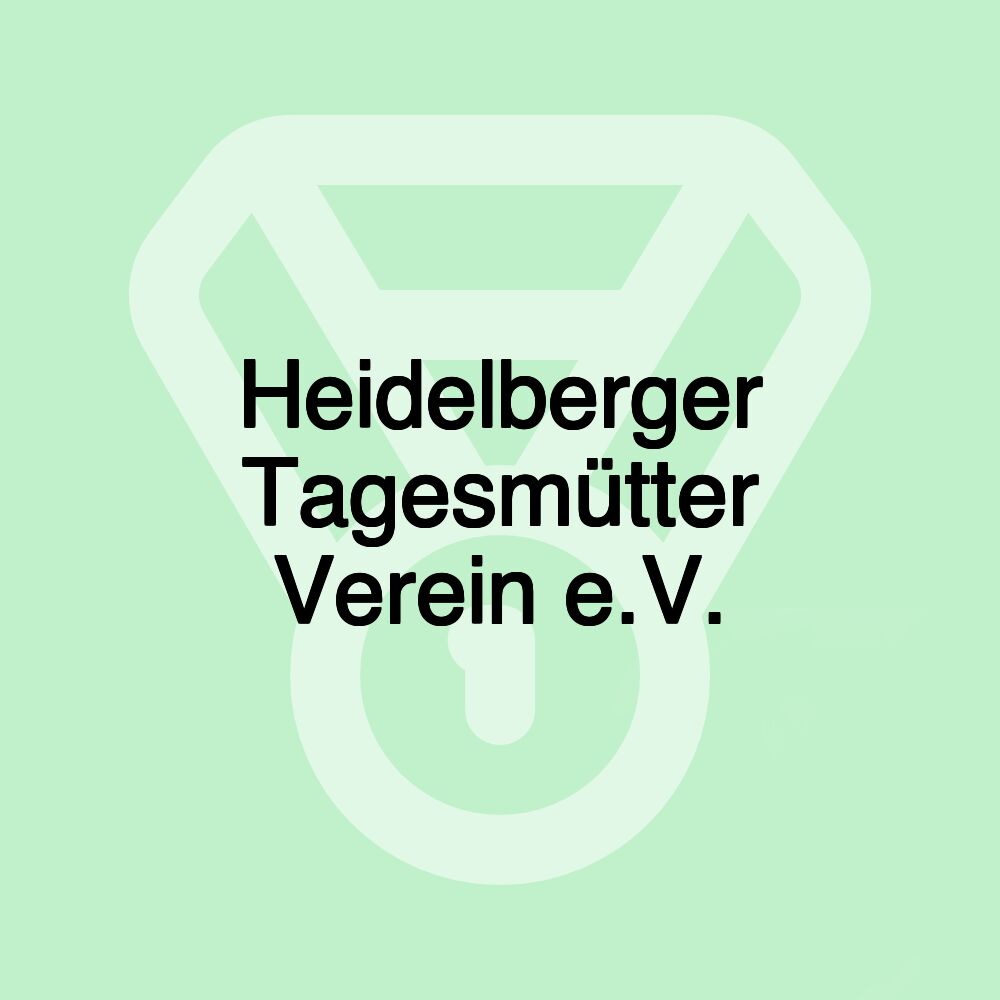 Heidelberger Tagesmütter Verein e.V.