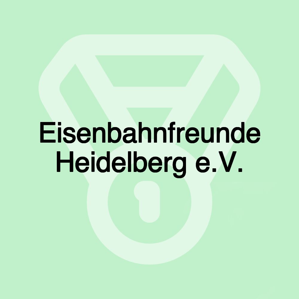 Eisenbahnfreunde Heidelberg e.V.