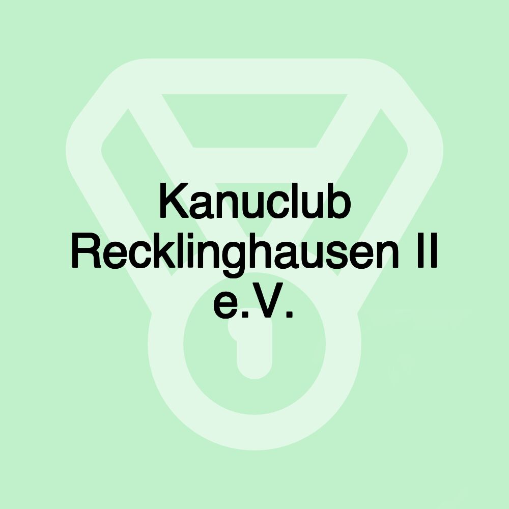 Kanuclub Recklinghausen II e.V.