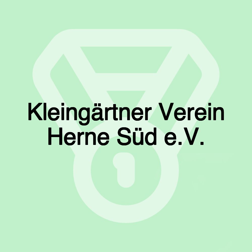 Kleingärtner Verein Herne Süd e.V.