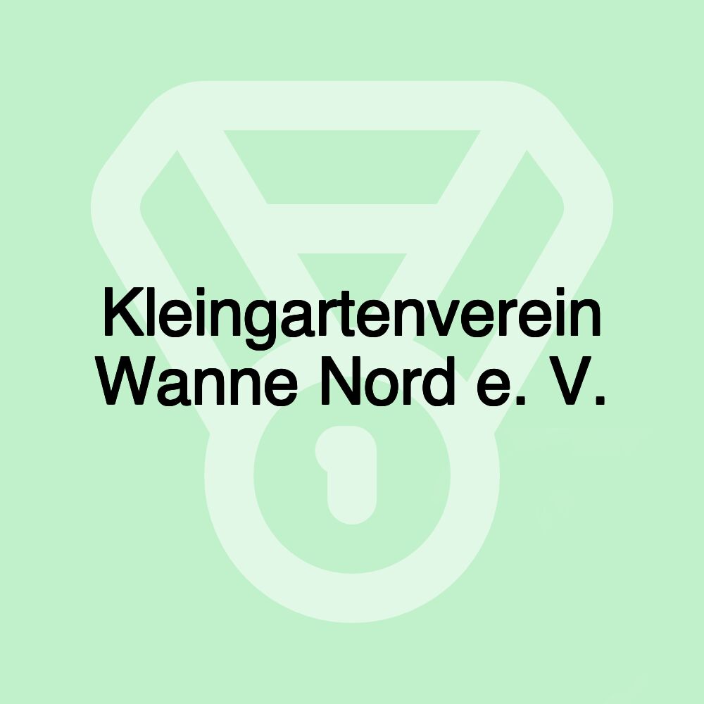 Kleingartenverein Wanne Nord e. V.