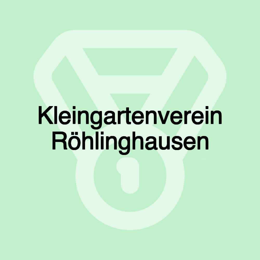 Kleingartenverein Röhlinghausen