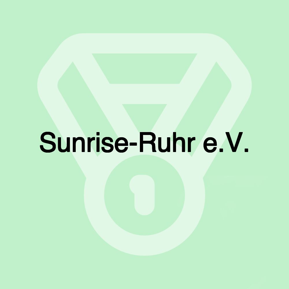 Sunrise-Ruhr e.V.