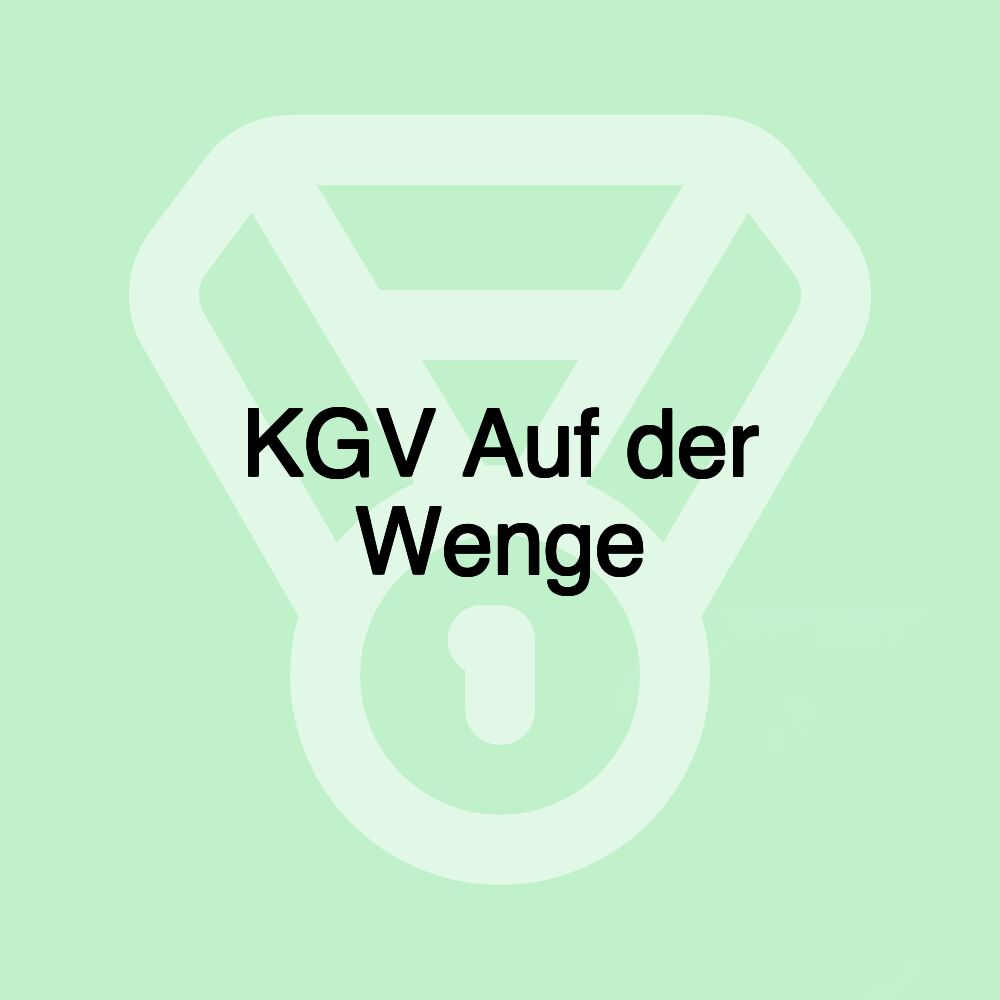 KGV Auf der Wenge