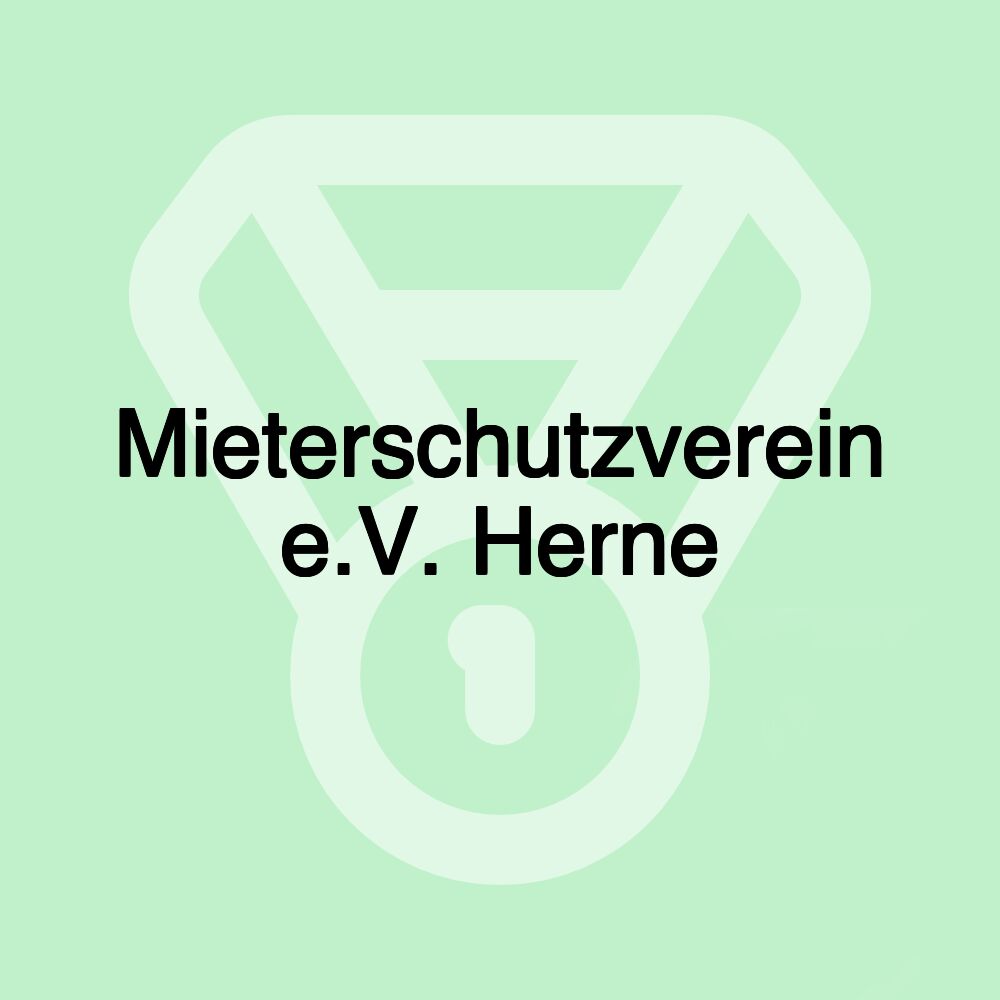 Mieterschutzverein e.V. Herne