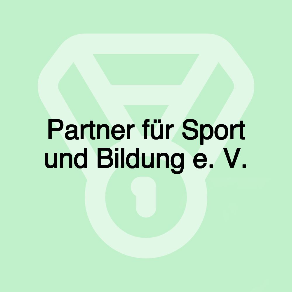 Partner für Sport und Bildung e. V.