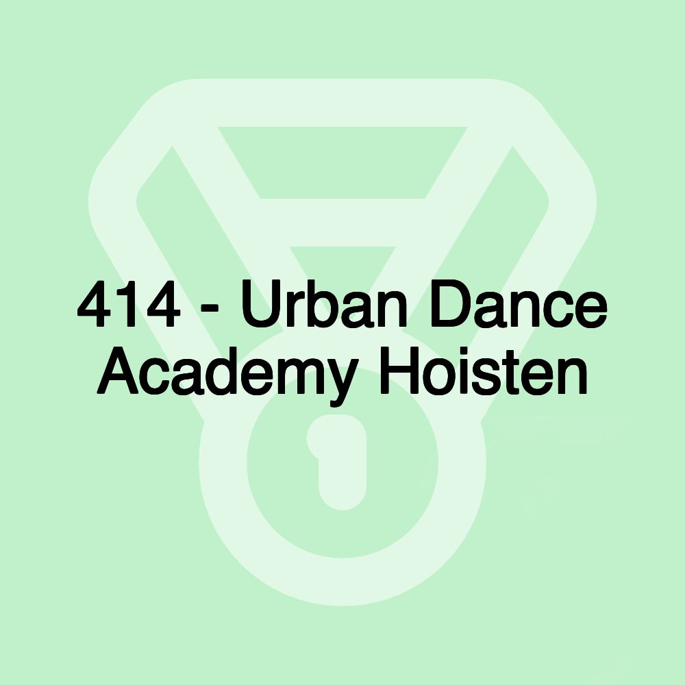 414 - Urban Dance Academy Hoisten