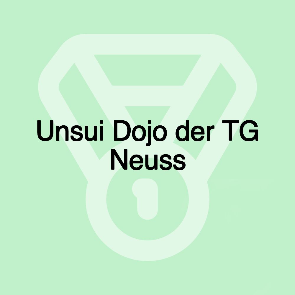 Unsui Dojo der TG Neuss