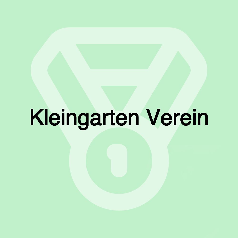 Kleingarten Verein